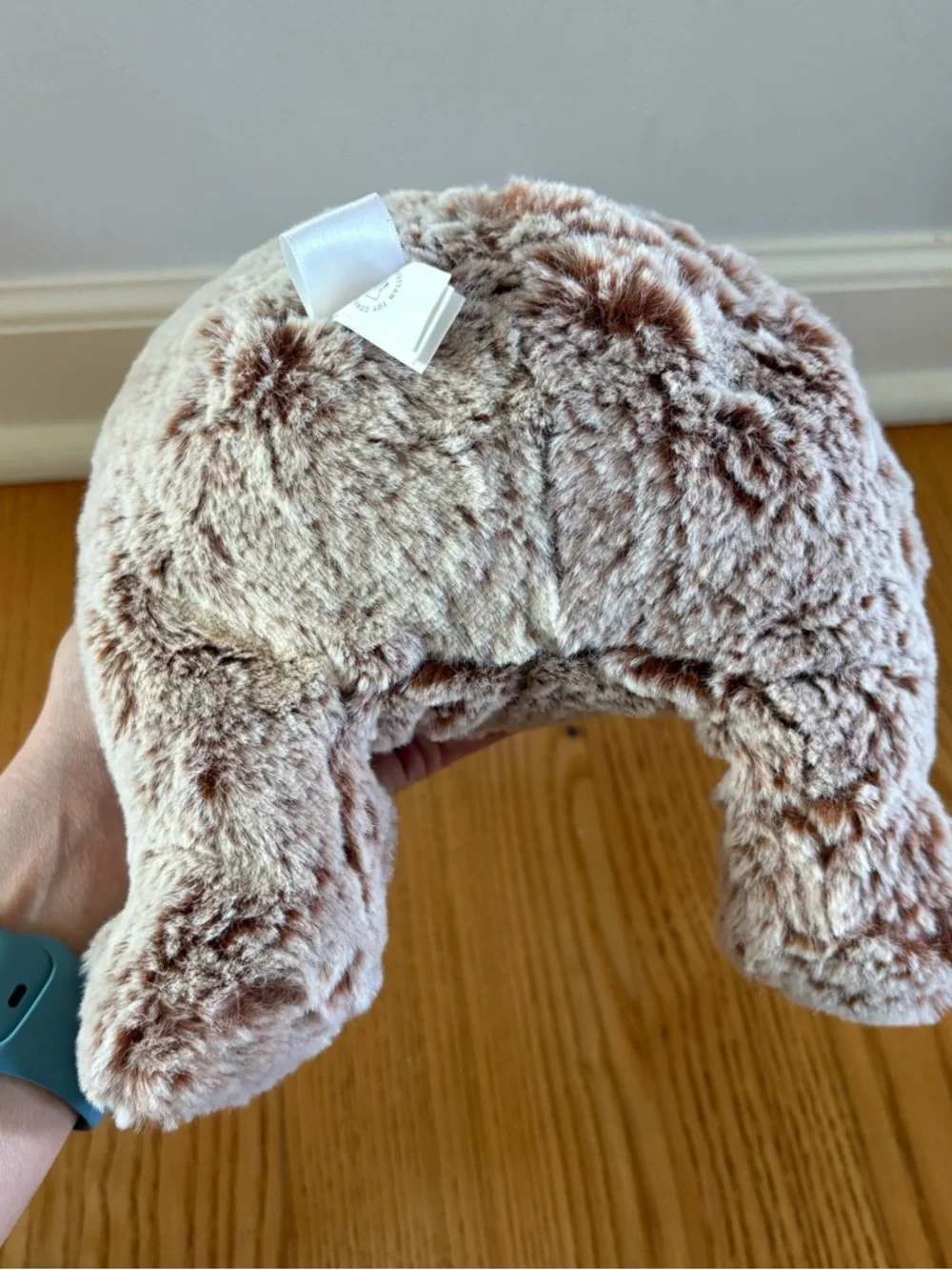 MANHATTAN TOY Woodlanders Ollie Hedgehog 12" Frosted Brown Plush Plush Soft 2016 - Picture 5 of 12